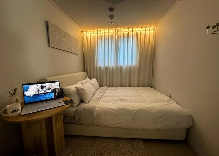 아파트 Newly Built Premium Near Hongdae And Mangwon Market With Elevator And Two Bathrooms